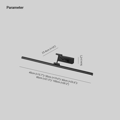 Sleek Dimmable LED Bathroom Wall Light Above Mirror