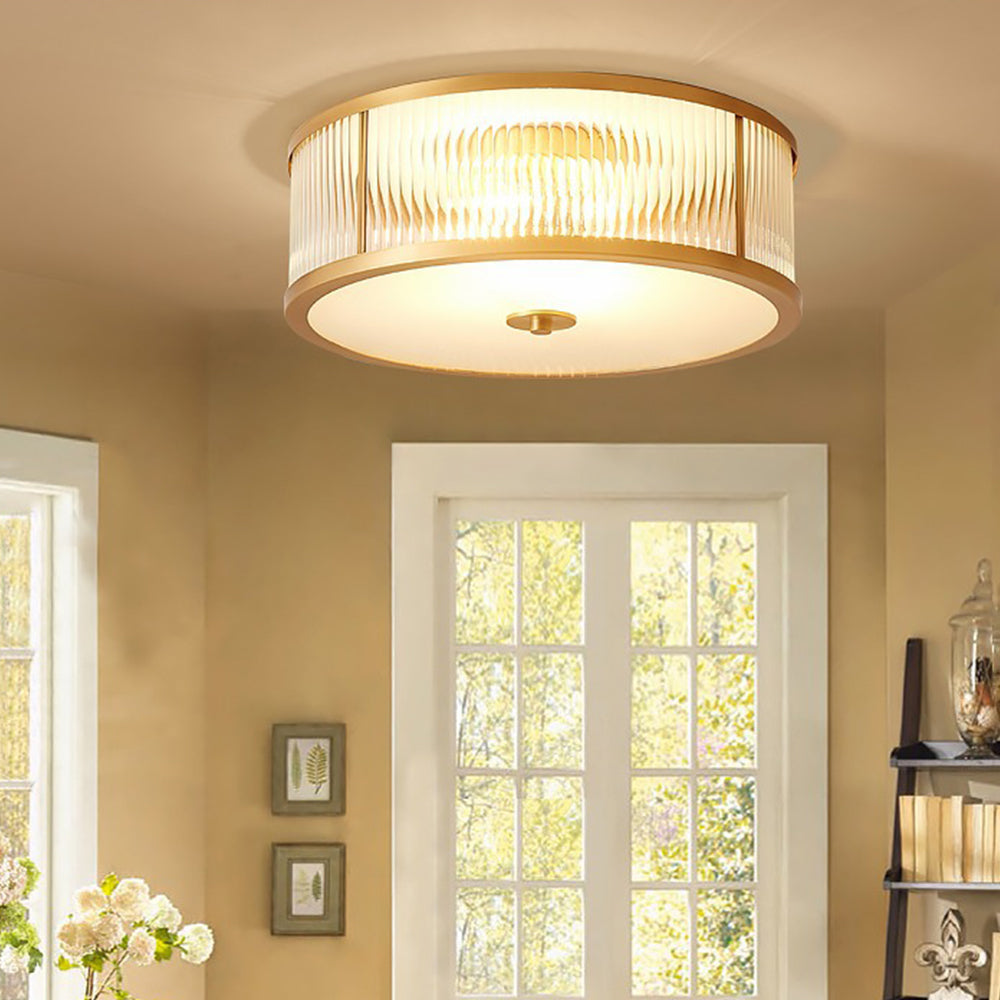 SimpleCircular Glass Pendant Light - Lusomart