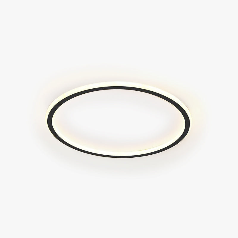 Slim Round LED Ceiling Fixture Low Profile Mount