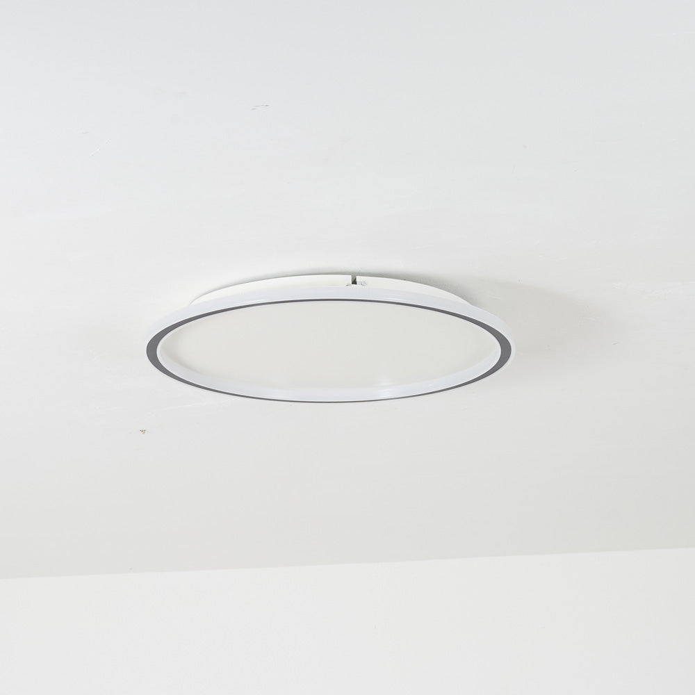 Slim Round LED Ceiling Fixture Low Profile Mount