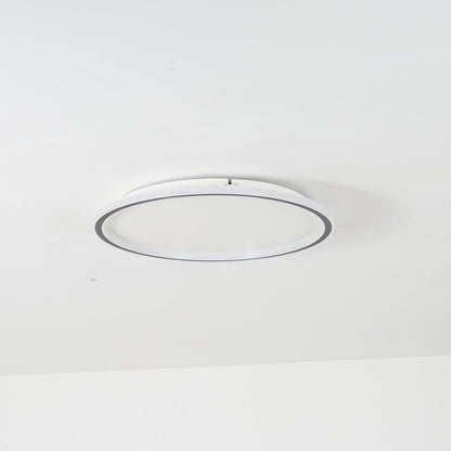 Slim Round LED Ceiling Fixture Low Profile Mount