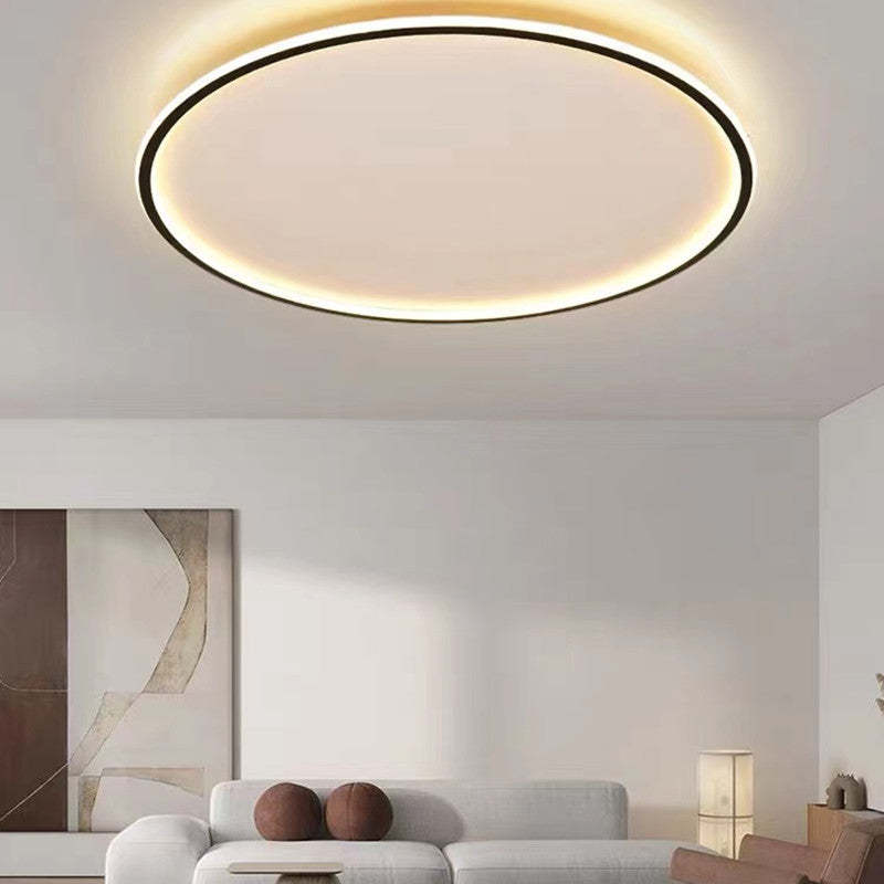 Slim Round LED Ceiling Fixture Low Profile Mount
