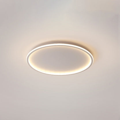 Slim Round LED Ceiling Fixture Low Profile Mount