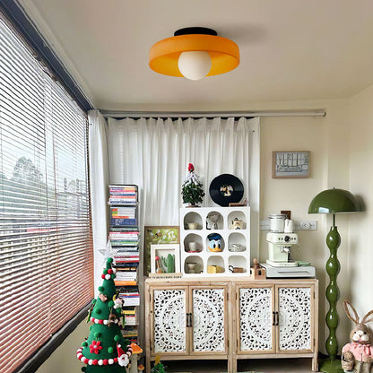 Modern Round Flush Mount Ceiling Light 2