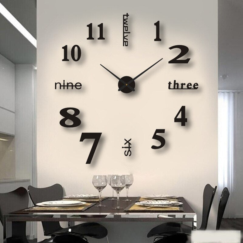 Modern Statement Wall Clock – Artistic Design for Bold Interior Accents 10