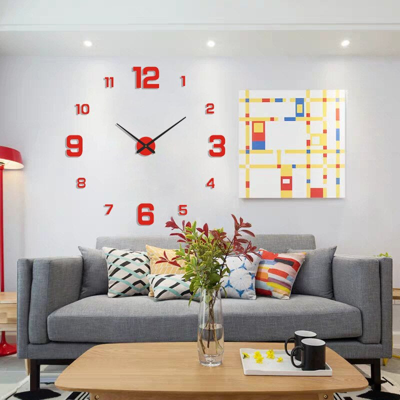Modern Statement Wall Clock – Artistic Design for Bold Interior Accents 3