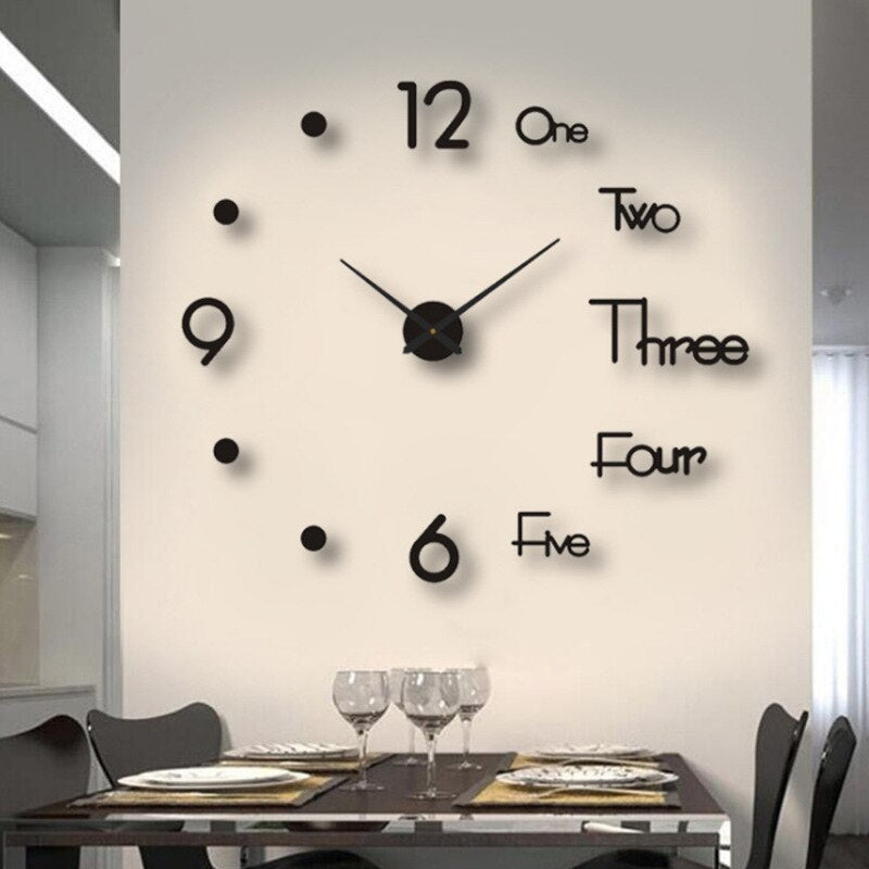 Modern Statement Wall Clock – Artistic Design for Bold Interior Accents 7