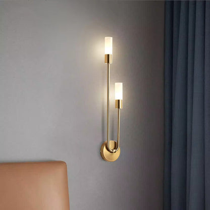 Slim Modern LED Wall Lamp with Warm White Glow