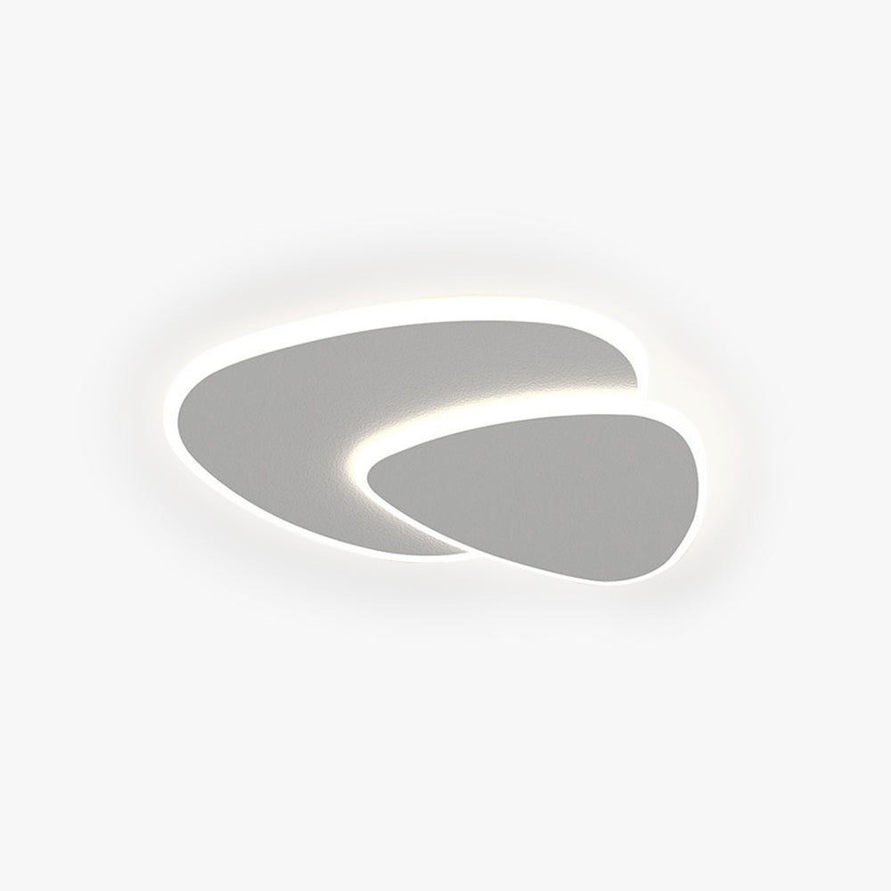 Modern White LED Flush Mount Ceiling Light Fixture – Energy-Efficient Lighting for Home Decor 3