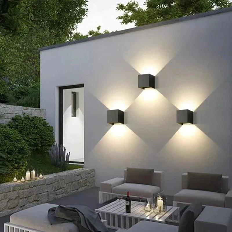 Bright Outdoor Wall Mount Exterior Light Fixture