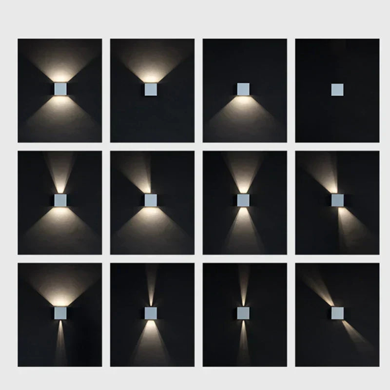 Bright Outdoor Wall Mount Exterior Light Fixture