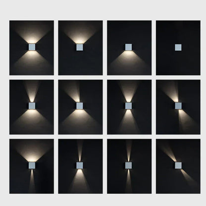 Bright Outdoor Wall Mount Exterior Light Fixture