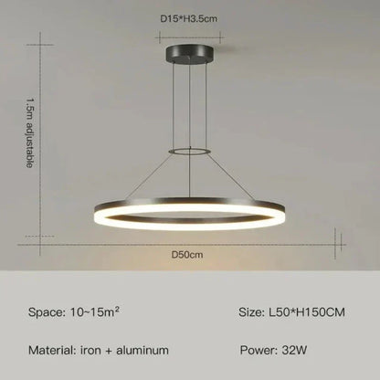 Stylish Slim Pendant Light