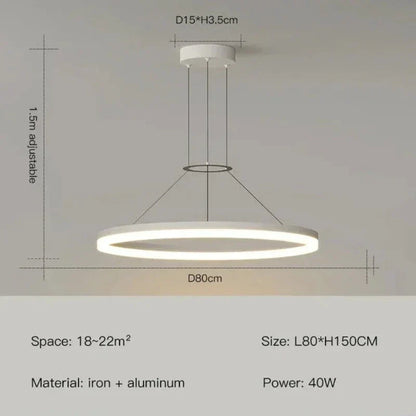 Stylish Slim Pendant Light