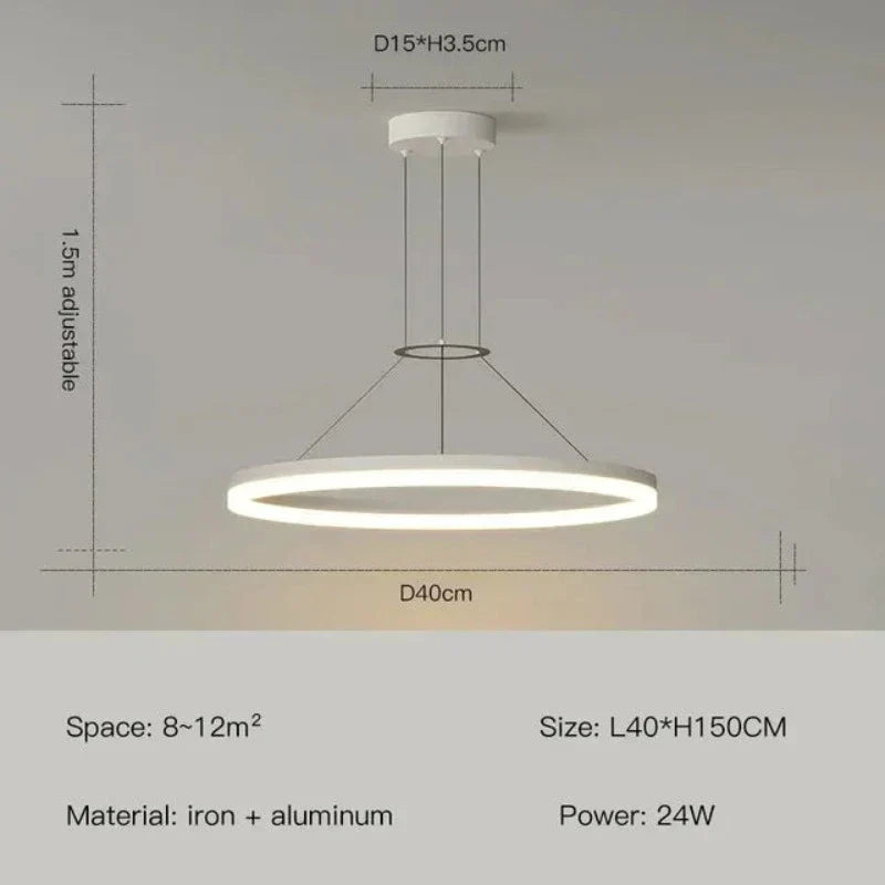 Stylish Slim Pendant Light