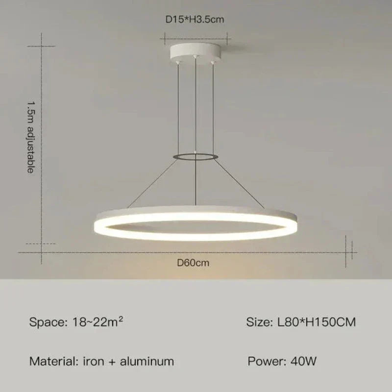 Stylish Slim Pendant Light