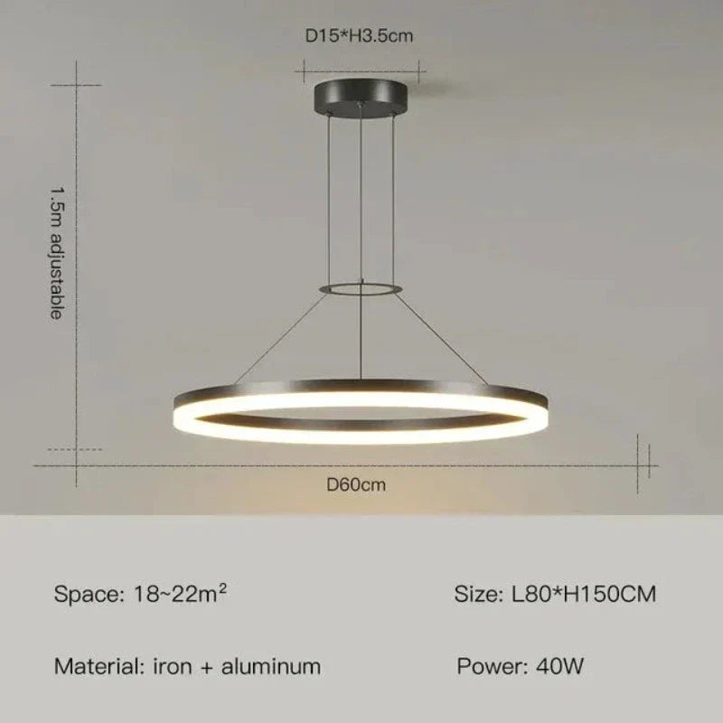 Stylish Slim Pendant Light