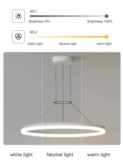 Stylish Slim Pendant Light