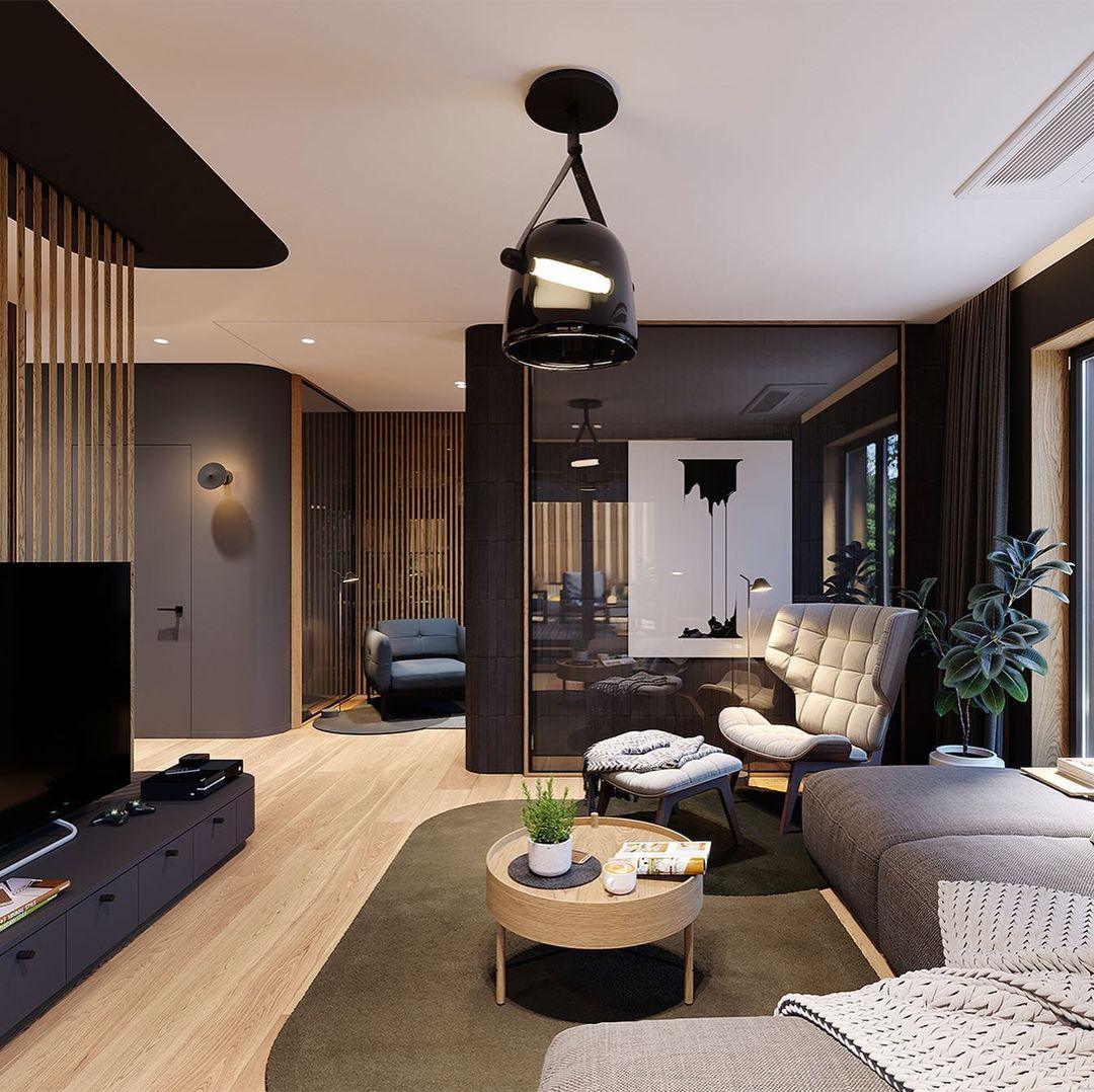 Stylish Hanging Crystal Pendant Lamp