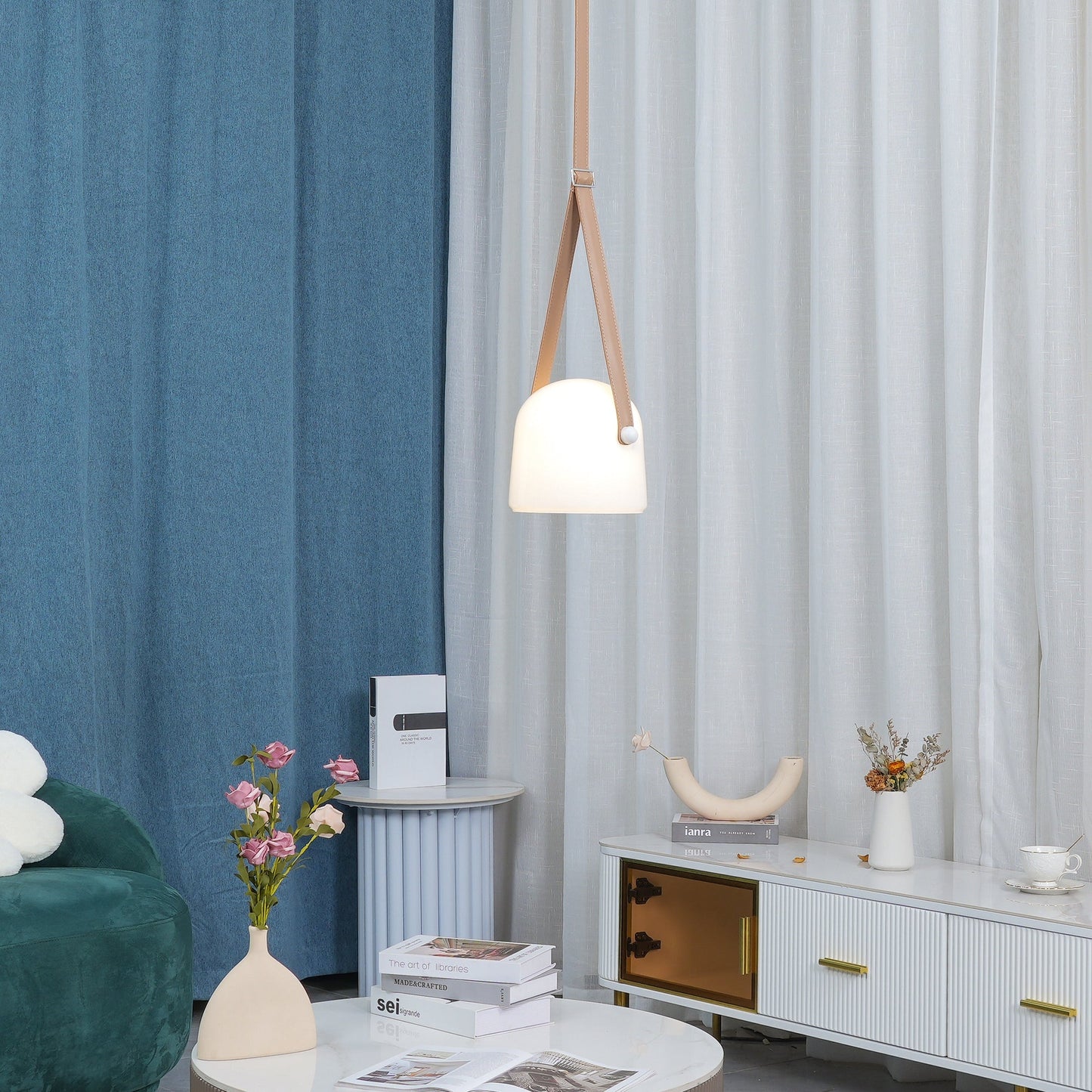 Stylish Hanging Crystal Pendant Lamp