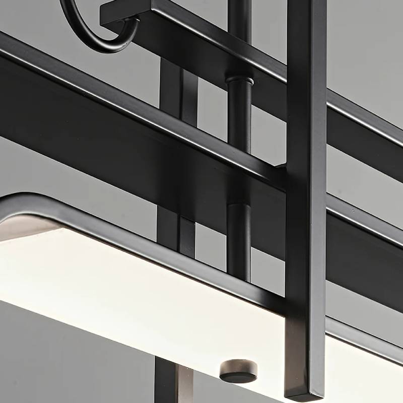 Modern Linear Pendant Light Fixtures for Dining Areas