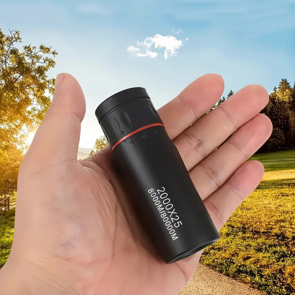 Portable High Power Zoom Monocular Telescope