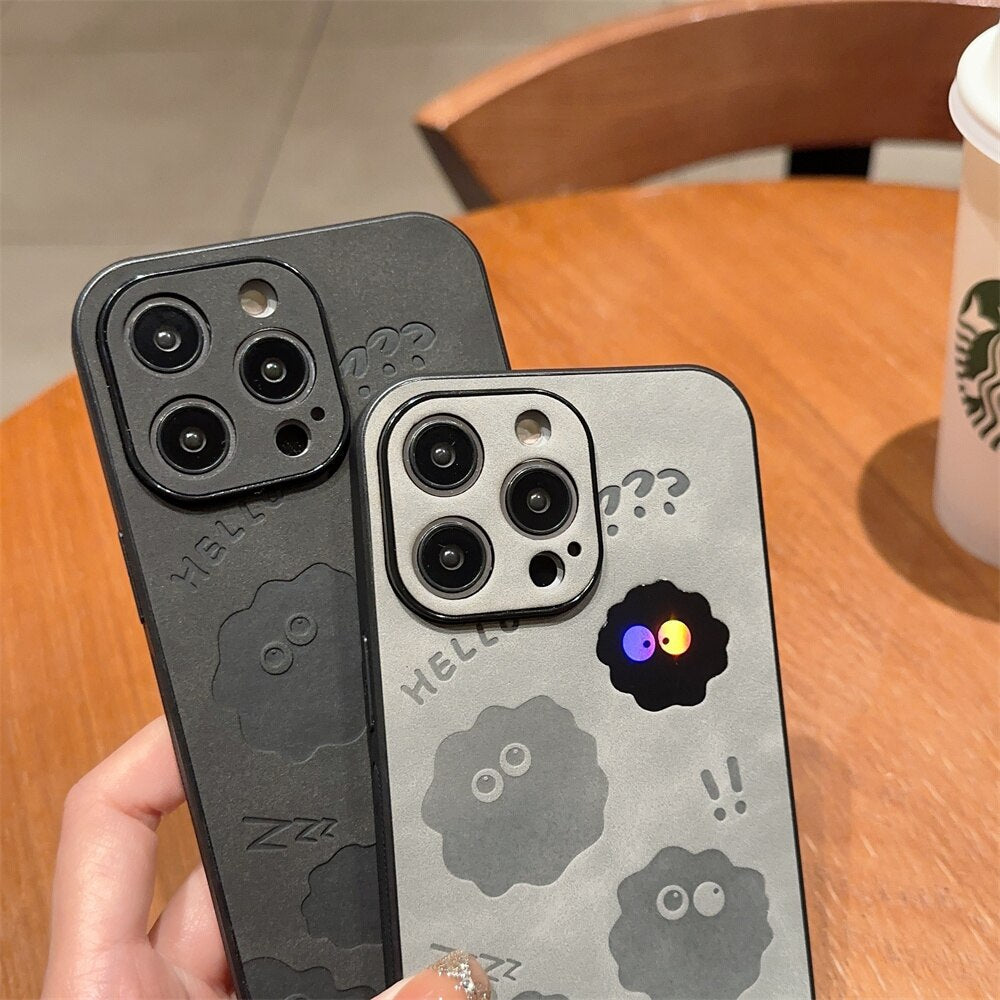MonsteraGuard | Stylish Playful Shockproof Leather iPhone Case 1