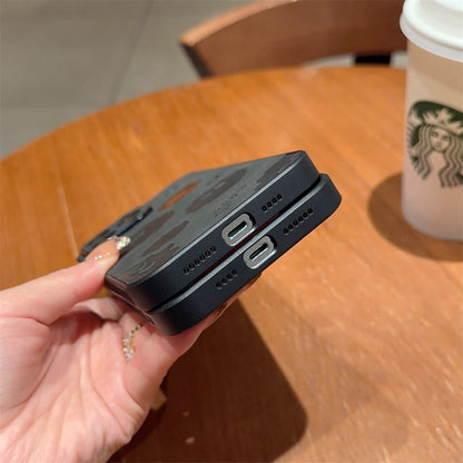 MonsteraGuard | Stylish Playful Shockproof Leather iPhone Case 7