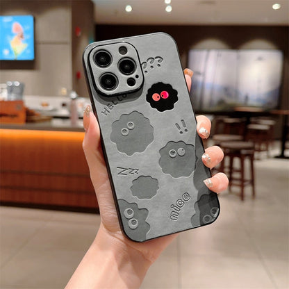 MonsteraGuard | Stylish Playful Shockproof Leather iPhone Case 9