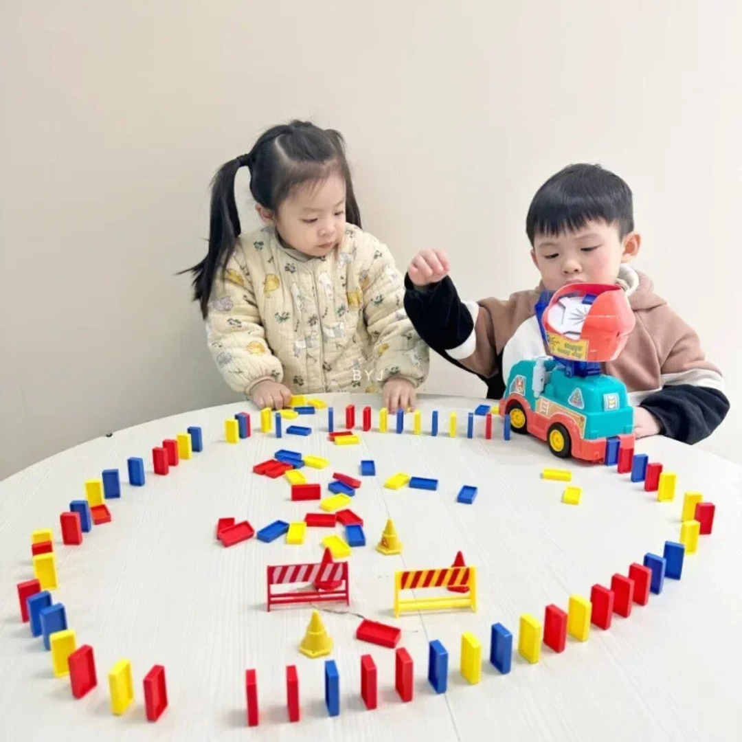 Montessori domino truck 1