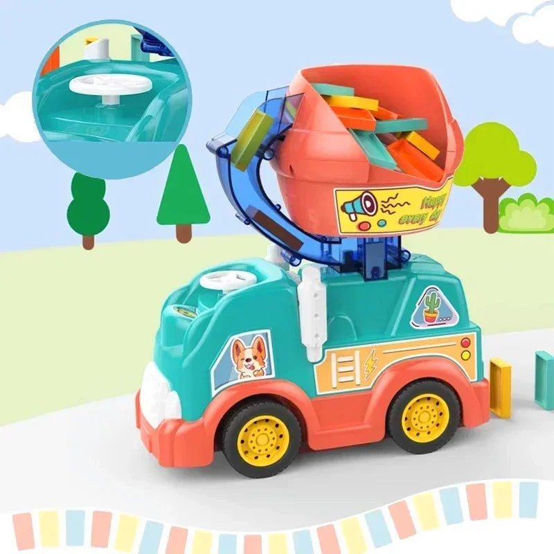 Montessori domino truck 6