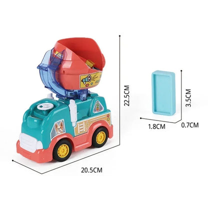 Montessori domino truck 7