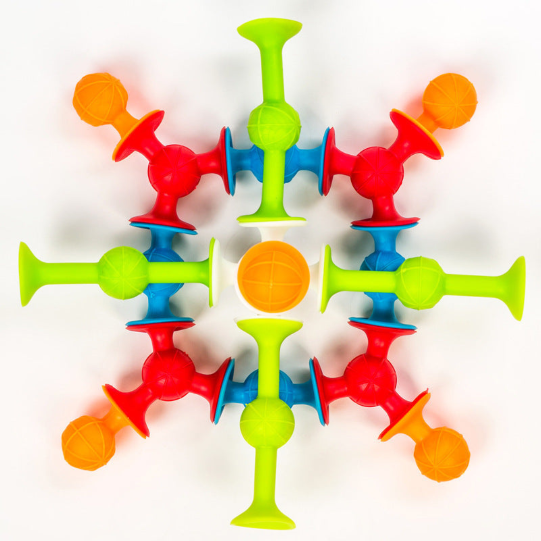 Montessori silicone suction cup toy 1
