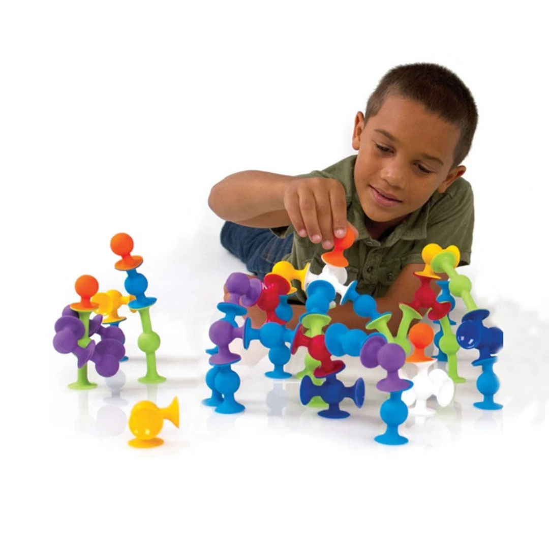 Montessori silicone suction cup toy 4