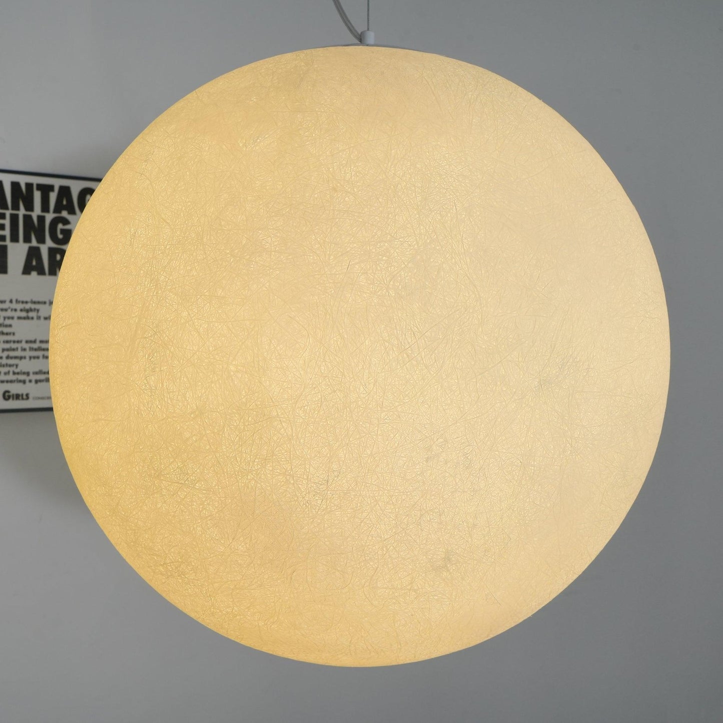 Warm Glow Moon Pendant Light for Home Decor