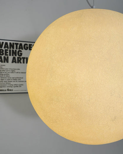 Warm Glow Moon Pendant Light for Home Decor