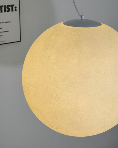 Warm Glow Moon Pendant Light for Home Decor