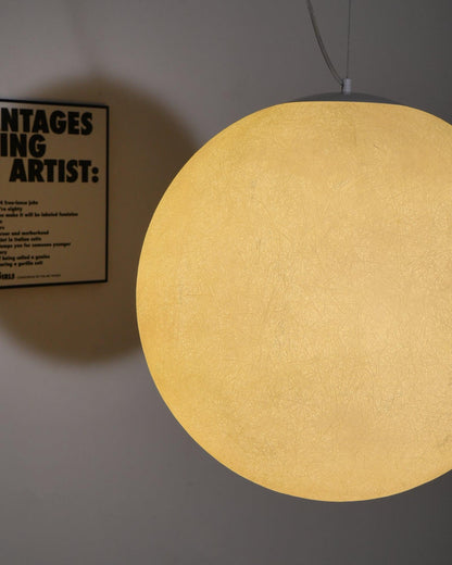 Warm Glow Moon Pendant Light for Home Decor
