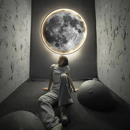 Soft Glow LED Moon Night Light for Bedroom Decor - Lusomart
