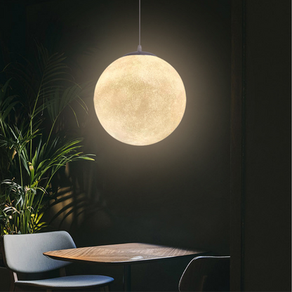 Natural Bamboo Pendant Light with Soft Glow Shade