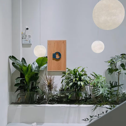 Warm Glow Moon Pendant Light for Home Decor