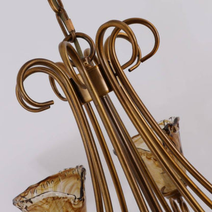 Luxury Glass Chandelier Lighting Fixture