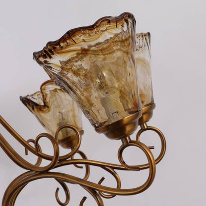 Luxury Glass Chandelier Lighting Fixture
