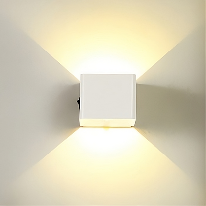 MotionLume – Modern Cube Wall Light with Built-In Motion Sensor 8