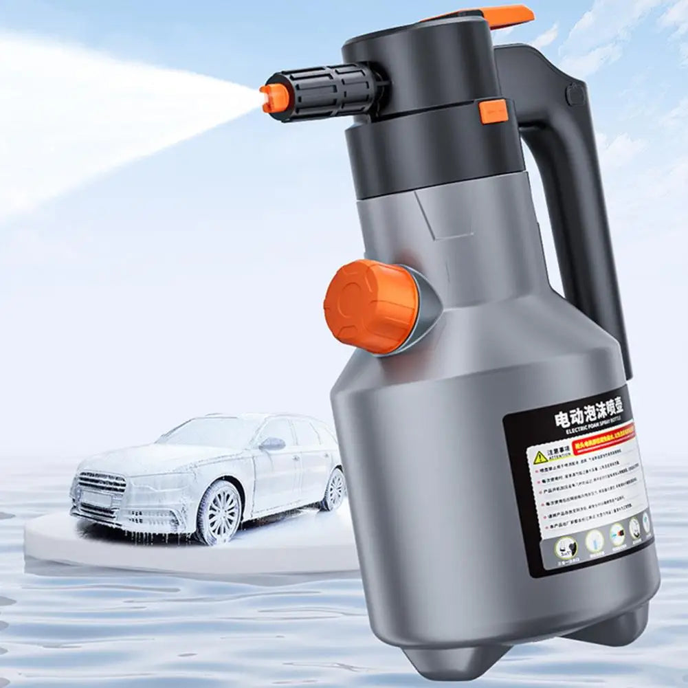 Motorized Electric Foam Sprayer | Cordless Carwash Foam Sprayer with 2L Capacity – Effortless Cleaning Solution for Vehicle Shine 3