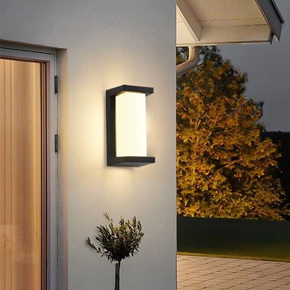 Outdoor Automatic Security Wall Lamp