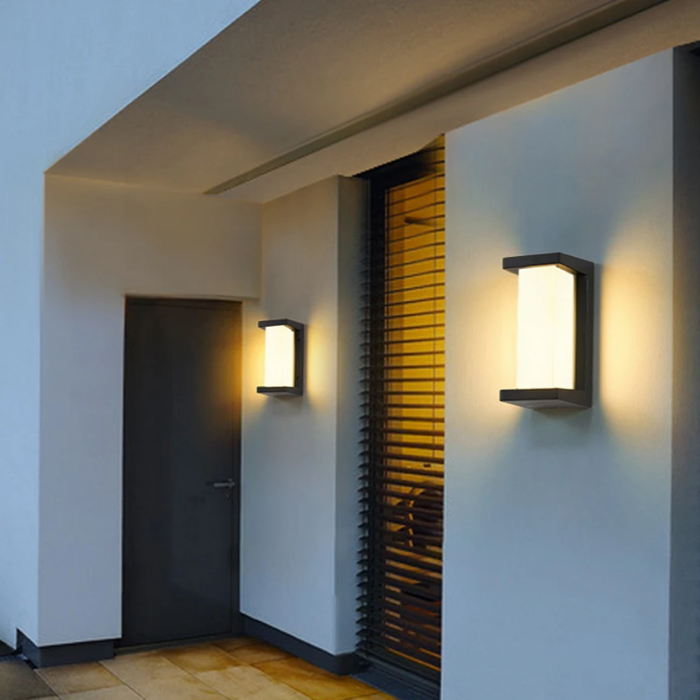 Outdoor Automatic Security Wall Lamp