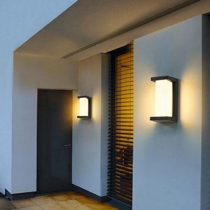 Outdoor Automatic Security Wall Lamp