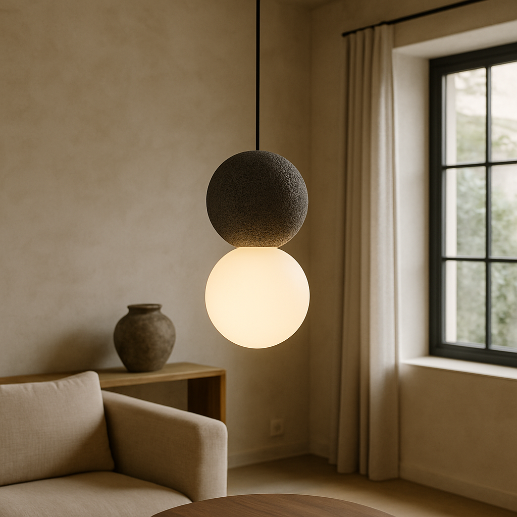 Elegant Black Glass Pendant Light for Modern Homes - Lusomart