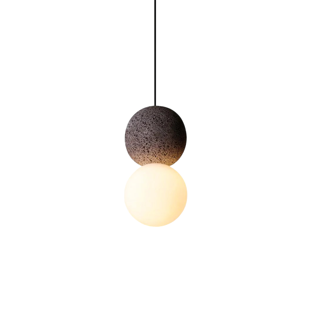 Movia | Elegant Obsidian Glass Pendant Light for Luxury Décor 7